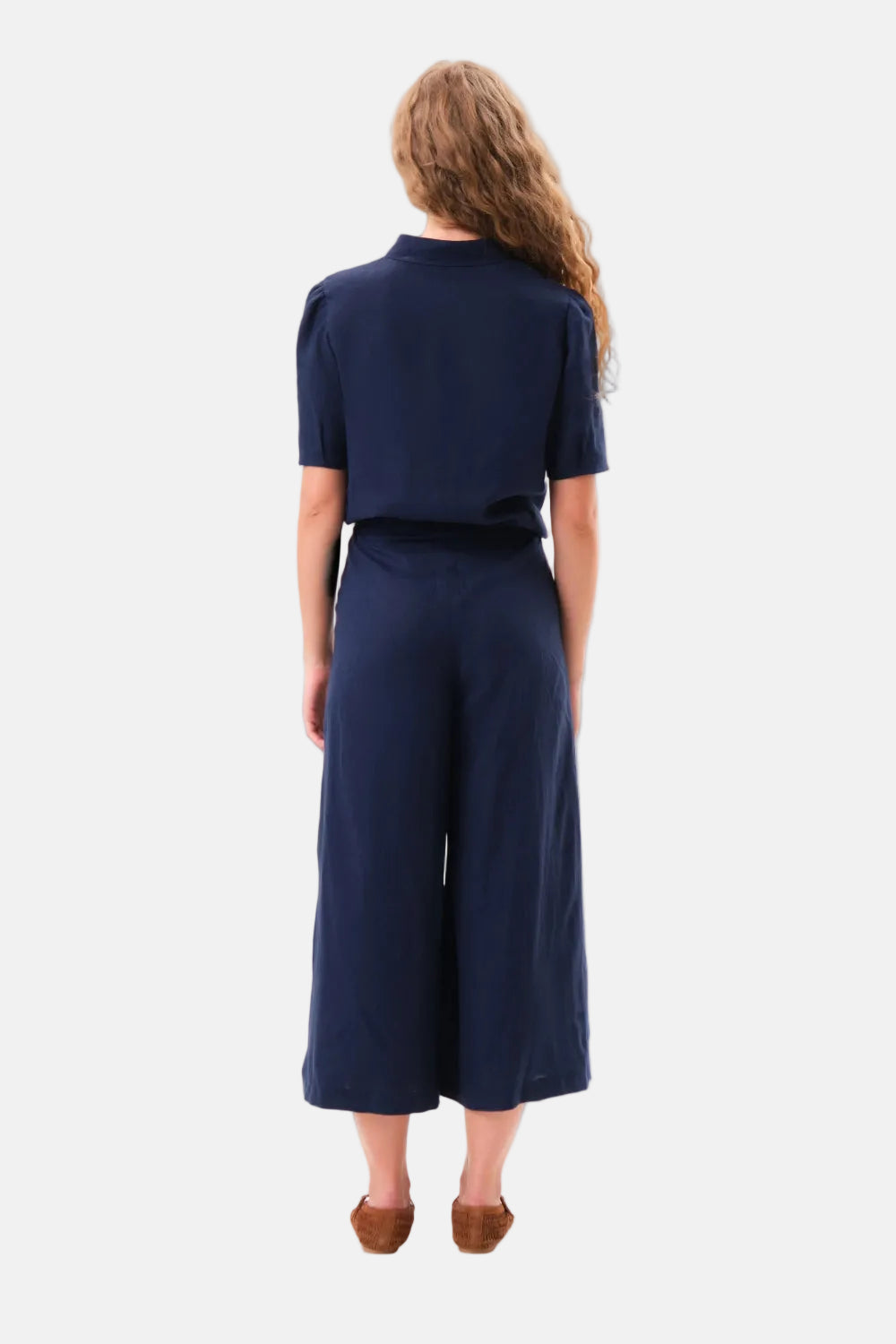 felicitas-damen-bluse-bettine-leinen-viskose-bluse-kurz image 3