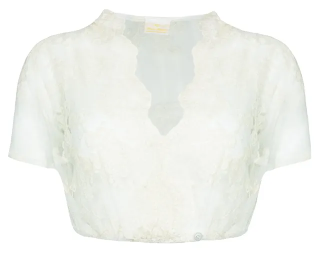 pierre-marcel-damen-dirndlbluse-linda-spitze-creme image 1