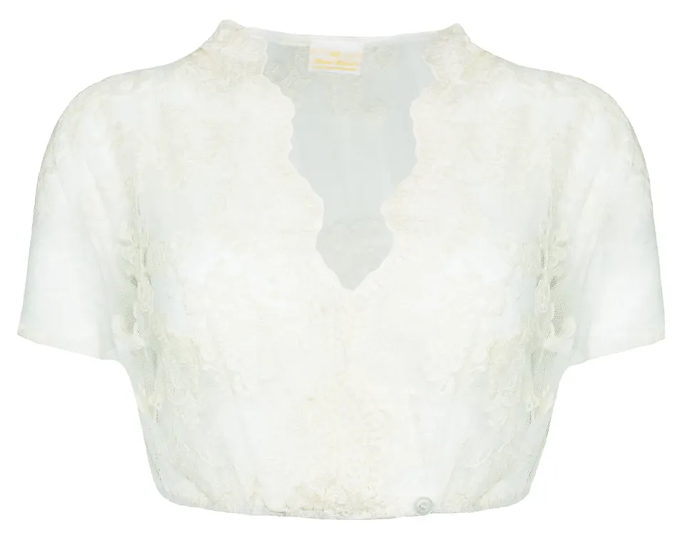 pierre-marcel-damen-dirndlbluse-linda-spitze-creme image 1
