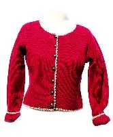 trachten-benkert-strickjacke-beere image 1