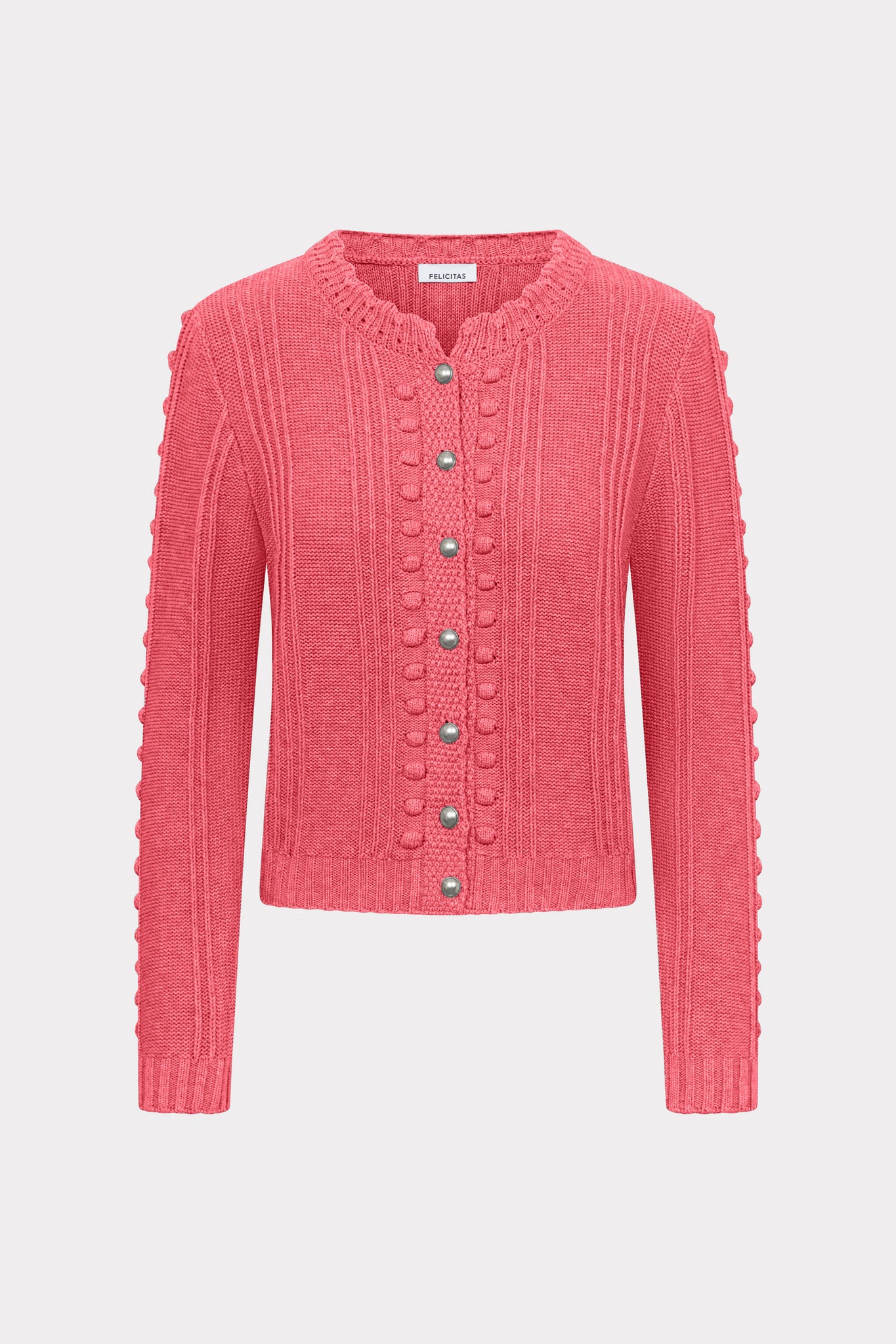 felicitas-claudine-damen-strickcardigan-aus-baumwoll-wollmix image 1