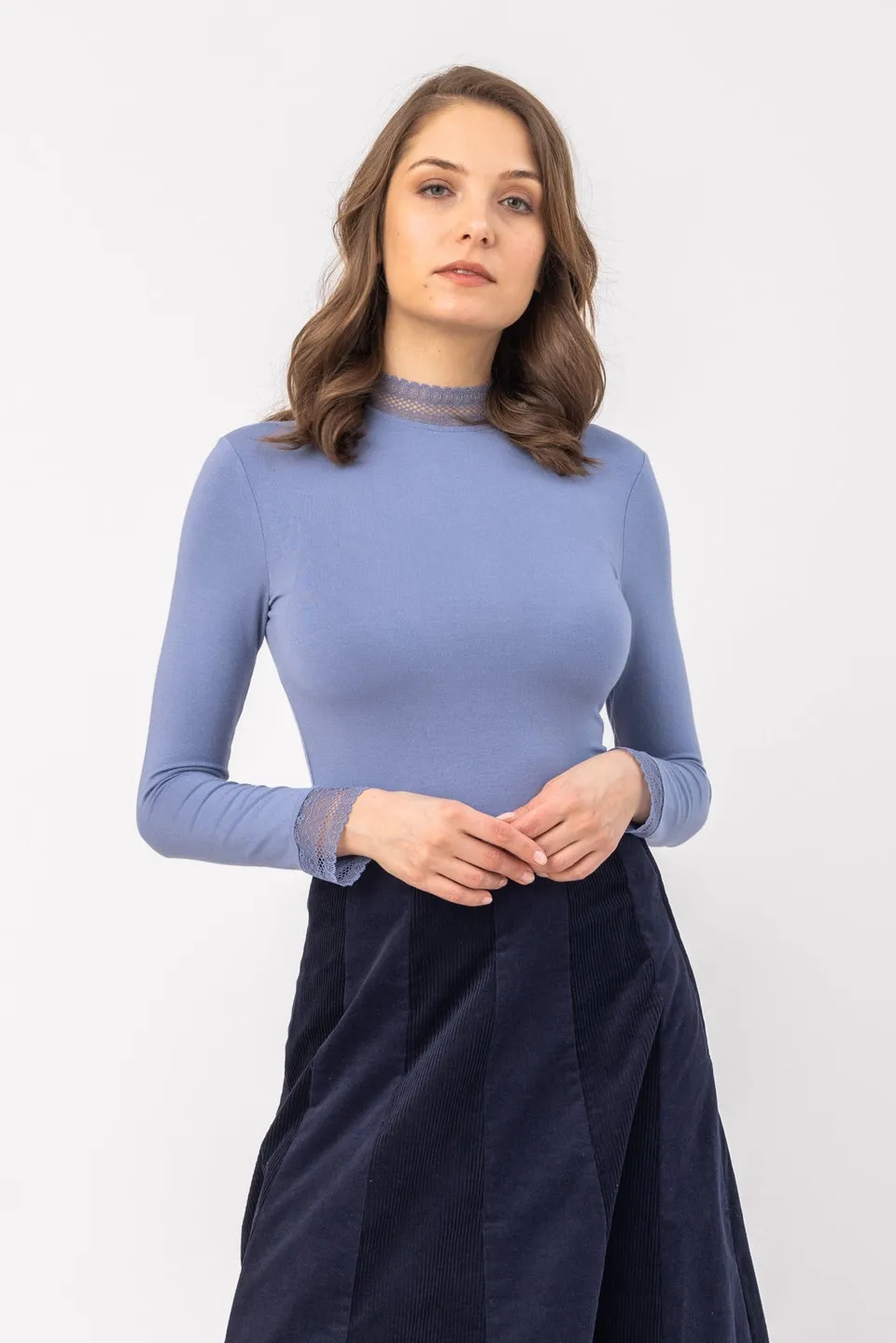 felicitas-parndorf-damen-shirt-aus-modaljersey-mit-spitze image 1