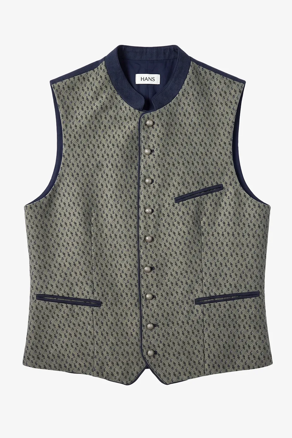 felicitas-herren-weste-wolfi-jacquard-mit-stehkragen image 1