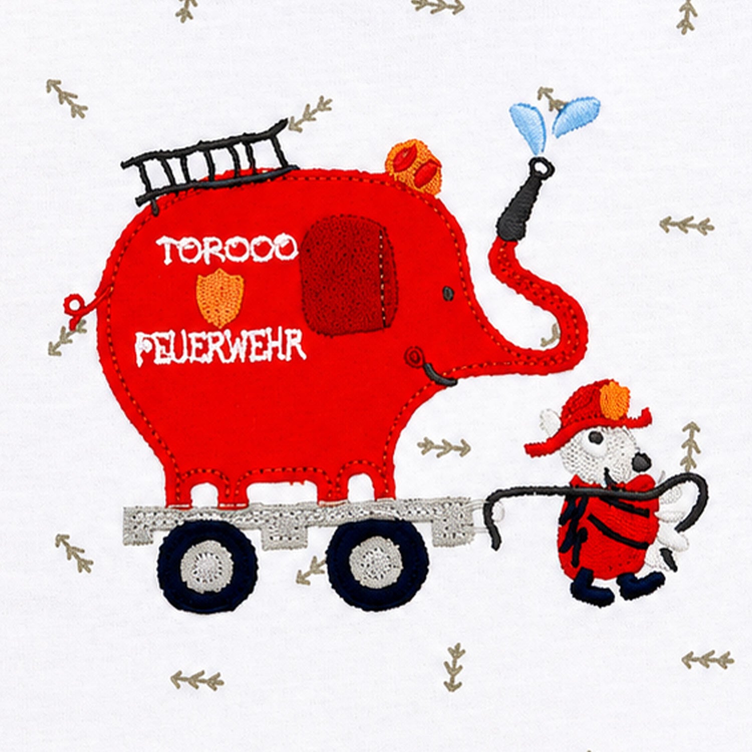 trachtenland-bondi-baby-kleinkinder-t-shirt-feuerwehr-93681-wei-kurzarmshirt image 6