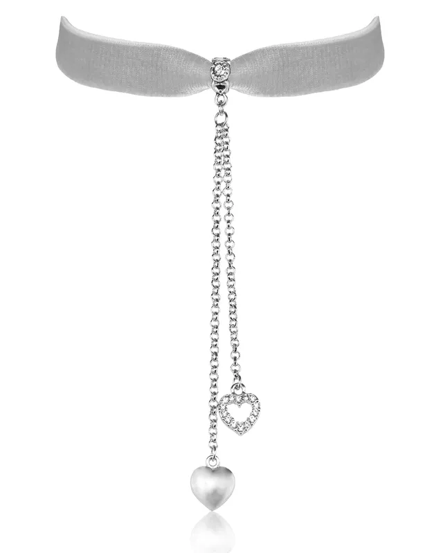 luisia-kropfband-mattea-mit-swarovski-kristallen-grau image 1