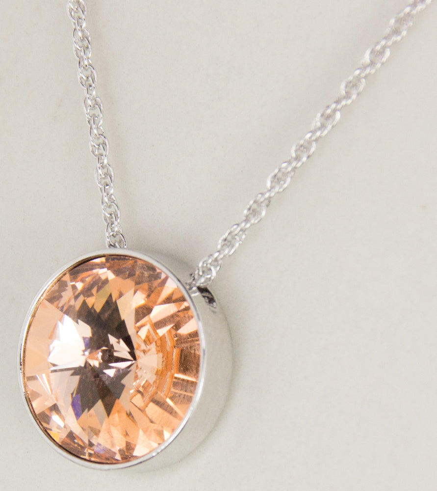 trachtenland-luisia-halskette-sinja-14-mm-silber-light-peach image 2