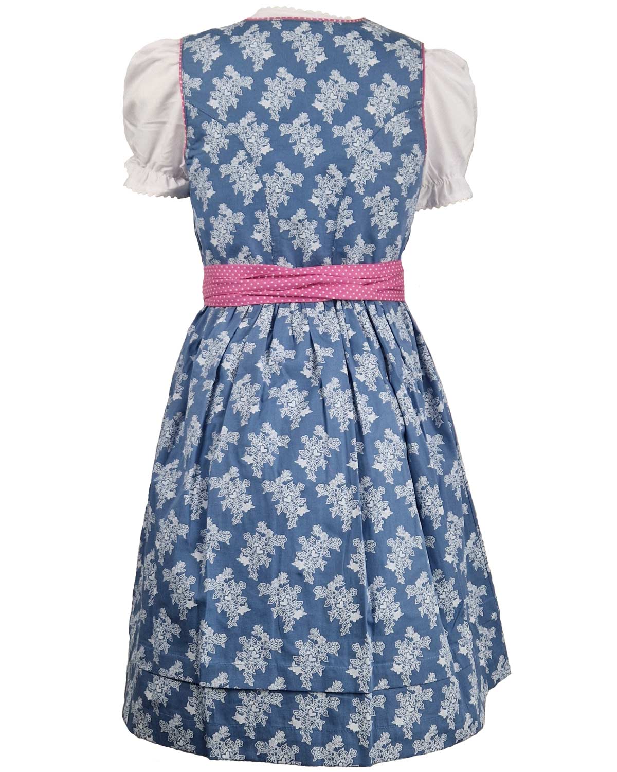 trachtenland-maddox-gabriella-kinder-dirndl-3-tlg-blau-beere-mit-bluse-und-sch-r image 2