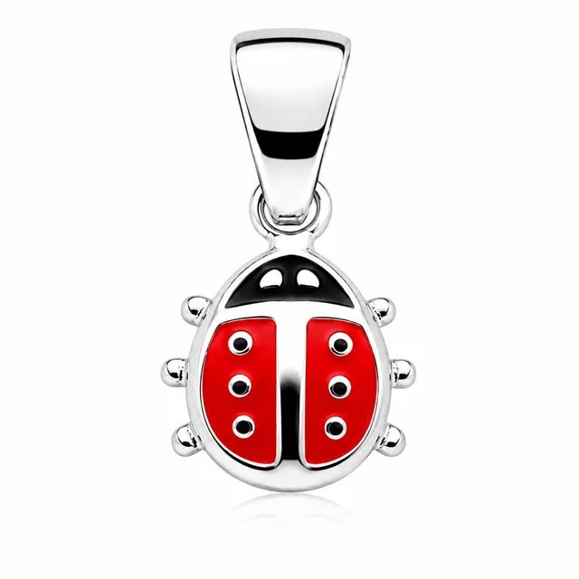trachtenland-luisia-kettenanh-nger-marienk-fer-925-sterling-silber image 1