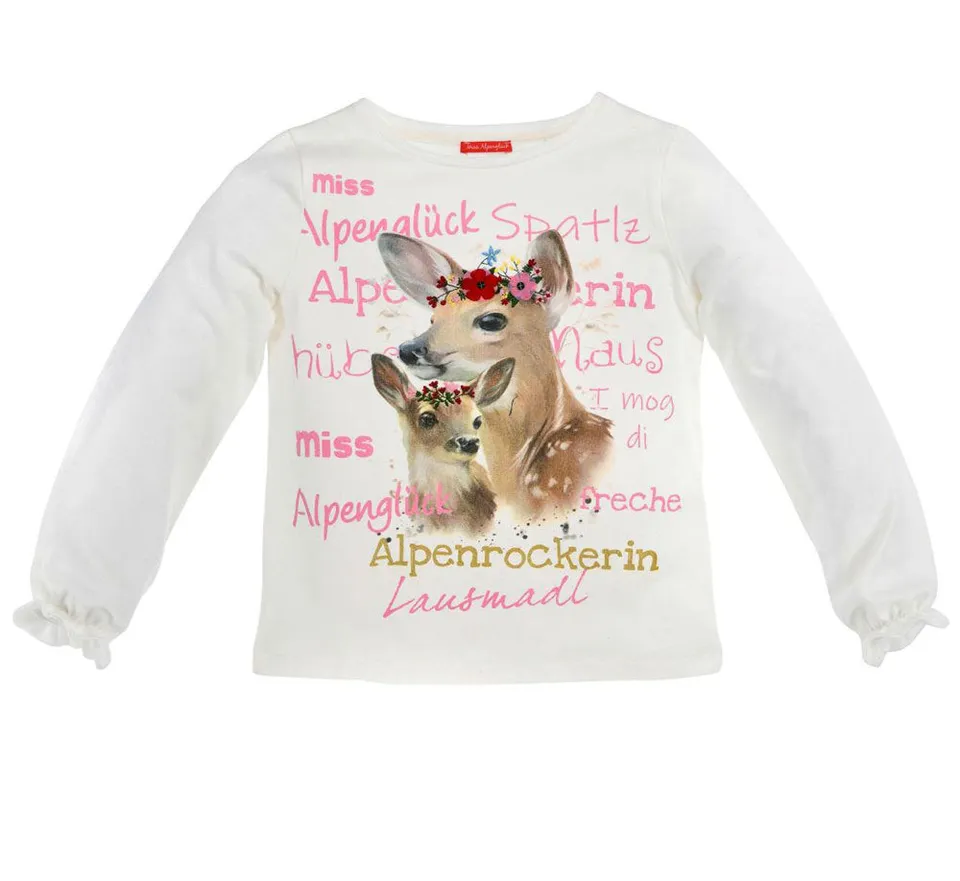 trachtenland-bondi-m-dchen-langarm-shirt-miss-alpengl-ck-bambi-26070-wei-baumwol image 1