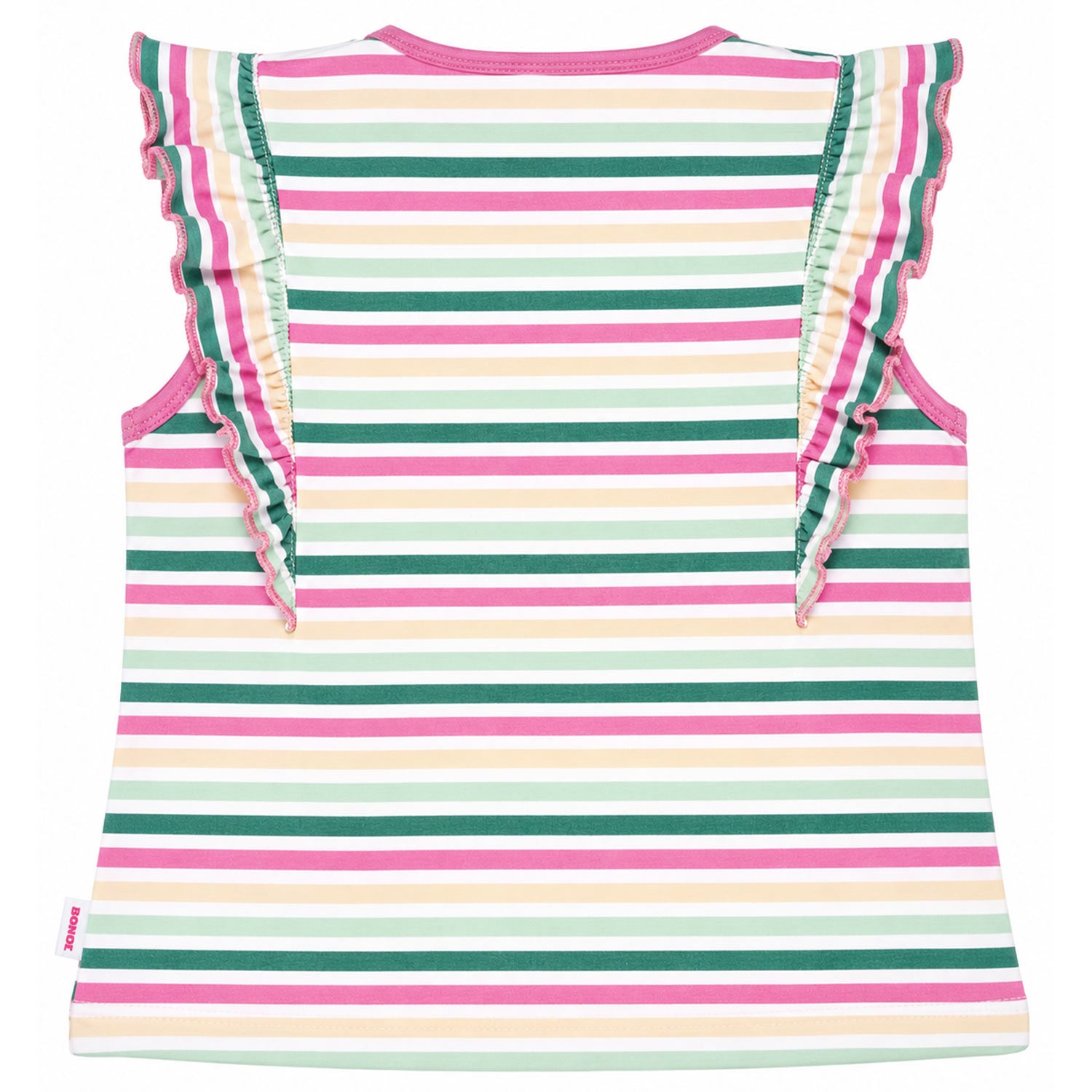 trachtenland-bondi-m-dchen-t-shirt-happy-86881-mehrfarbig-gestreift image 2