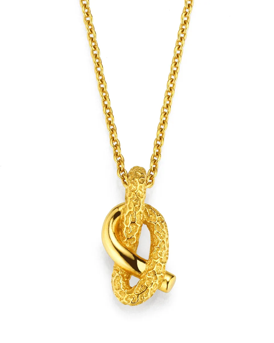 heimatgl-ck-pretzelle-knoten-kette-gold-vermeil image 1