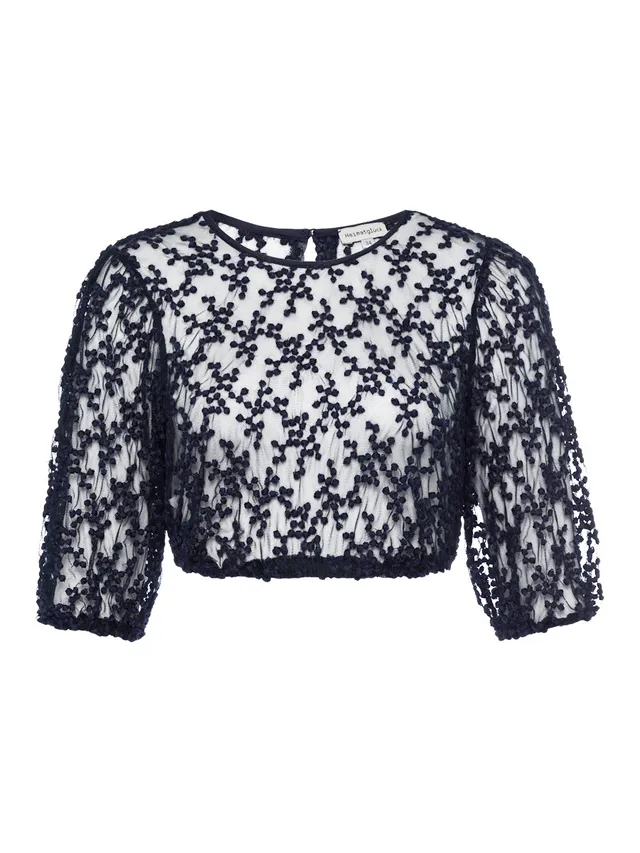 heimatgl-ck-bluse-stella-dirndlbluse-dunkelblau image 1