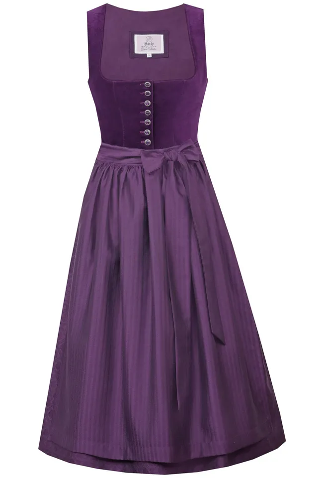 trachtenland-marjo-dirndl-nussdorf-70cm-brombeer-samtmieder image 1