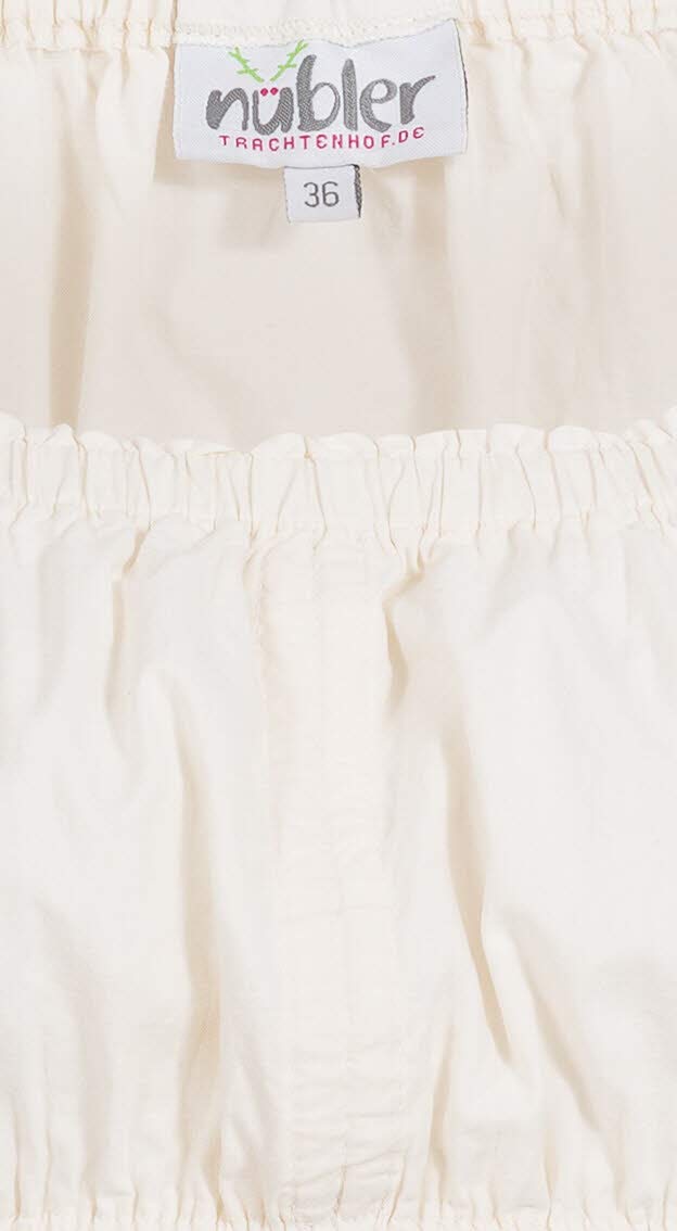 n-bler-dirndlbluse-sofia-damen-kurzarm-carmen-ausschnitt-blumenspitze-creme image 2