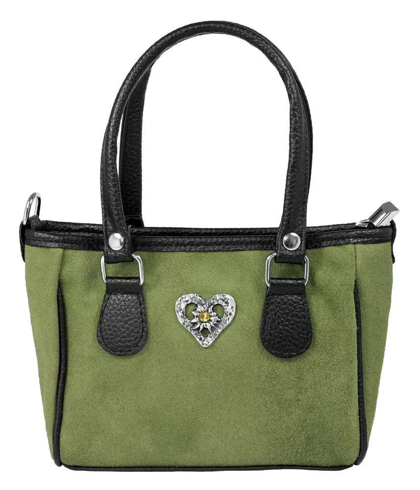 trachtenland-trachten-schultertasche-mit-herz-applikation-umh-ngetasche-gr-n image 1