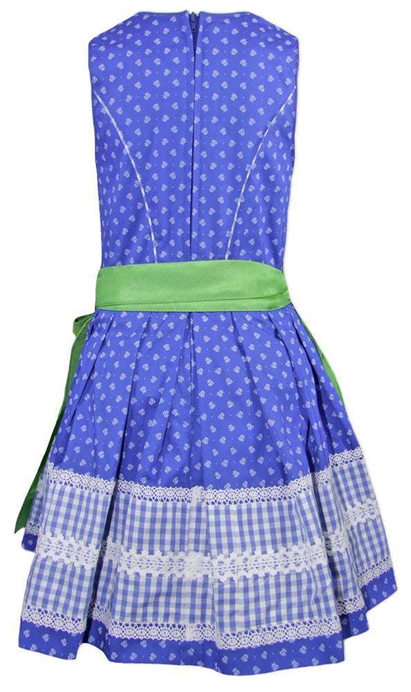 isar-trachten-jugend-dirndl-stefanie-44867-blau-gr-n-mit-sch-rze image 2