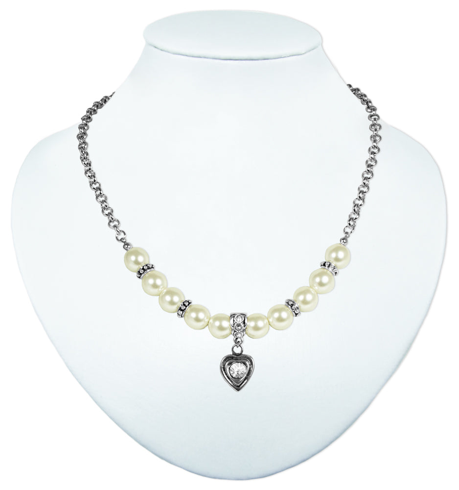 luisia-halbperlenkette-juliana-mit-herzanh-nger-cremewei-silber image 2