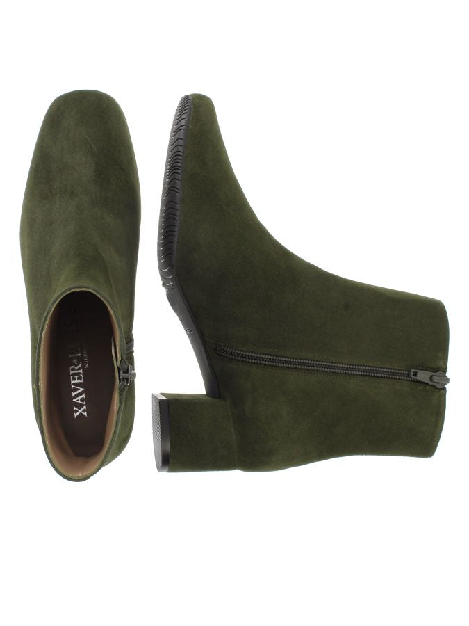 heimatgl-ck-stiefellette-lisa-olive-veloursleder-damenstiefelette image 3