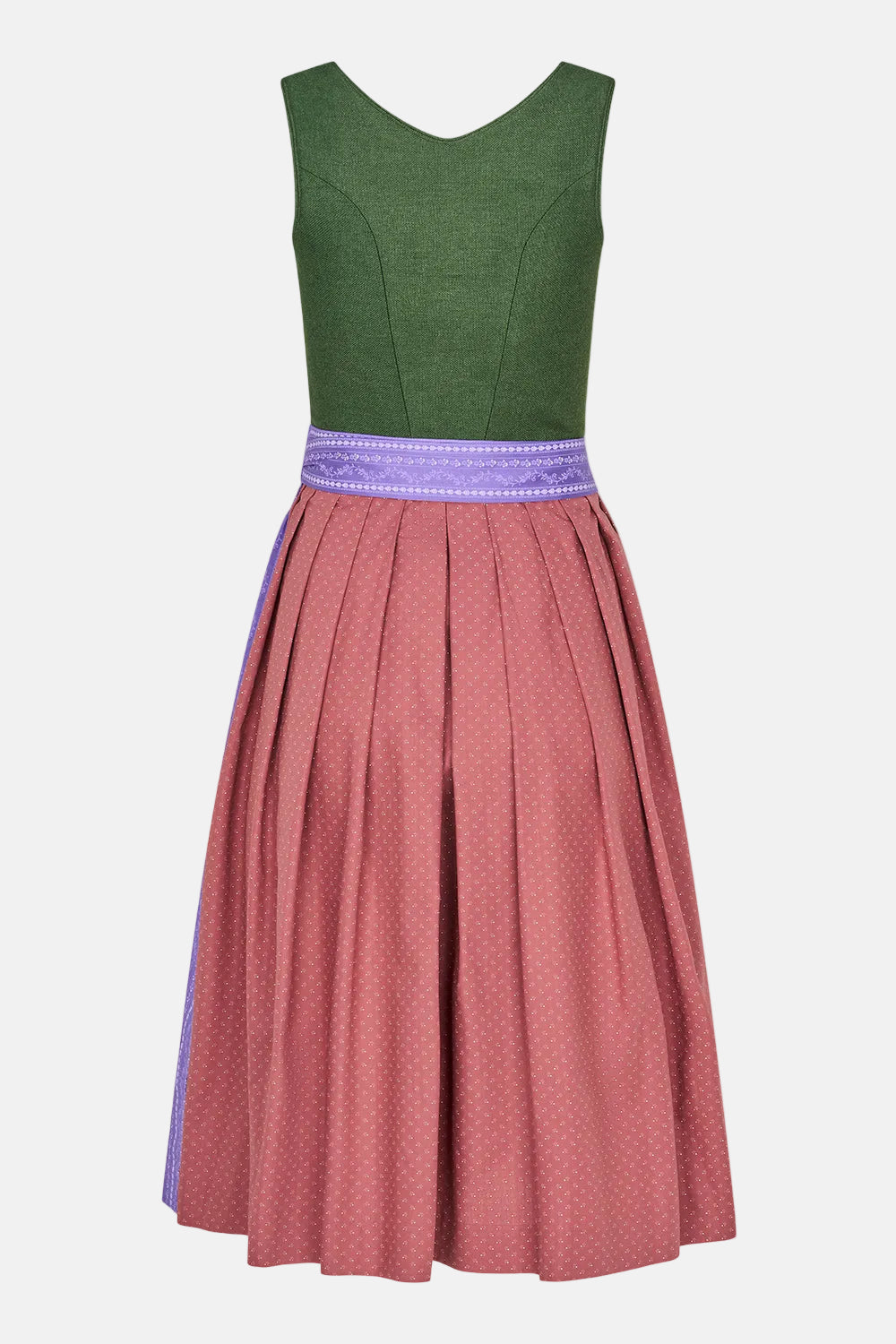 felicitas-damen-dirndl-deliah-gr-nes-woll-dirndl-70-cm image 3