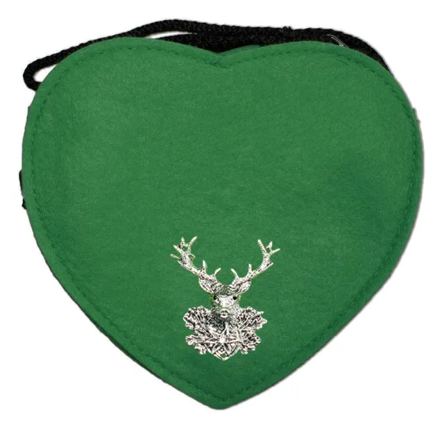 trachtenland-herz-trachtentasche-mit-hirsch-dunkelgr-n image 1