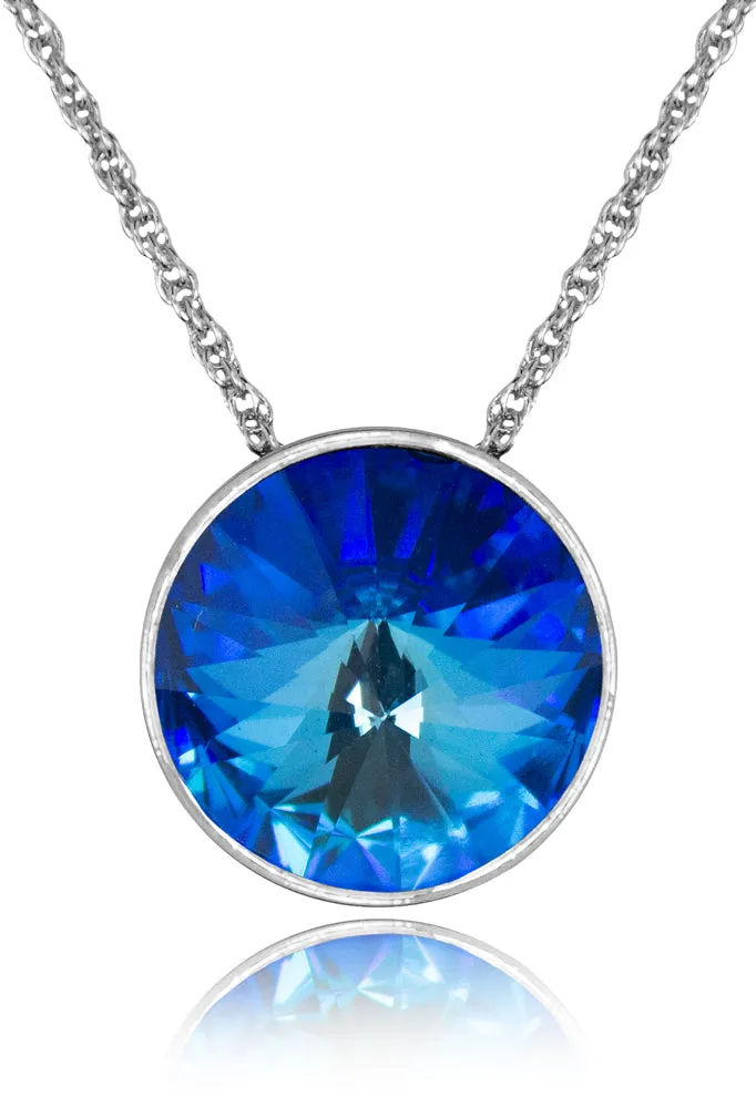 trachtenland-luisia-halskette-sinja-14-mm-collier-silber-royal-blue-delite image 1