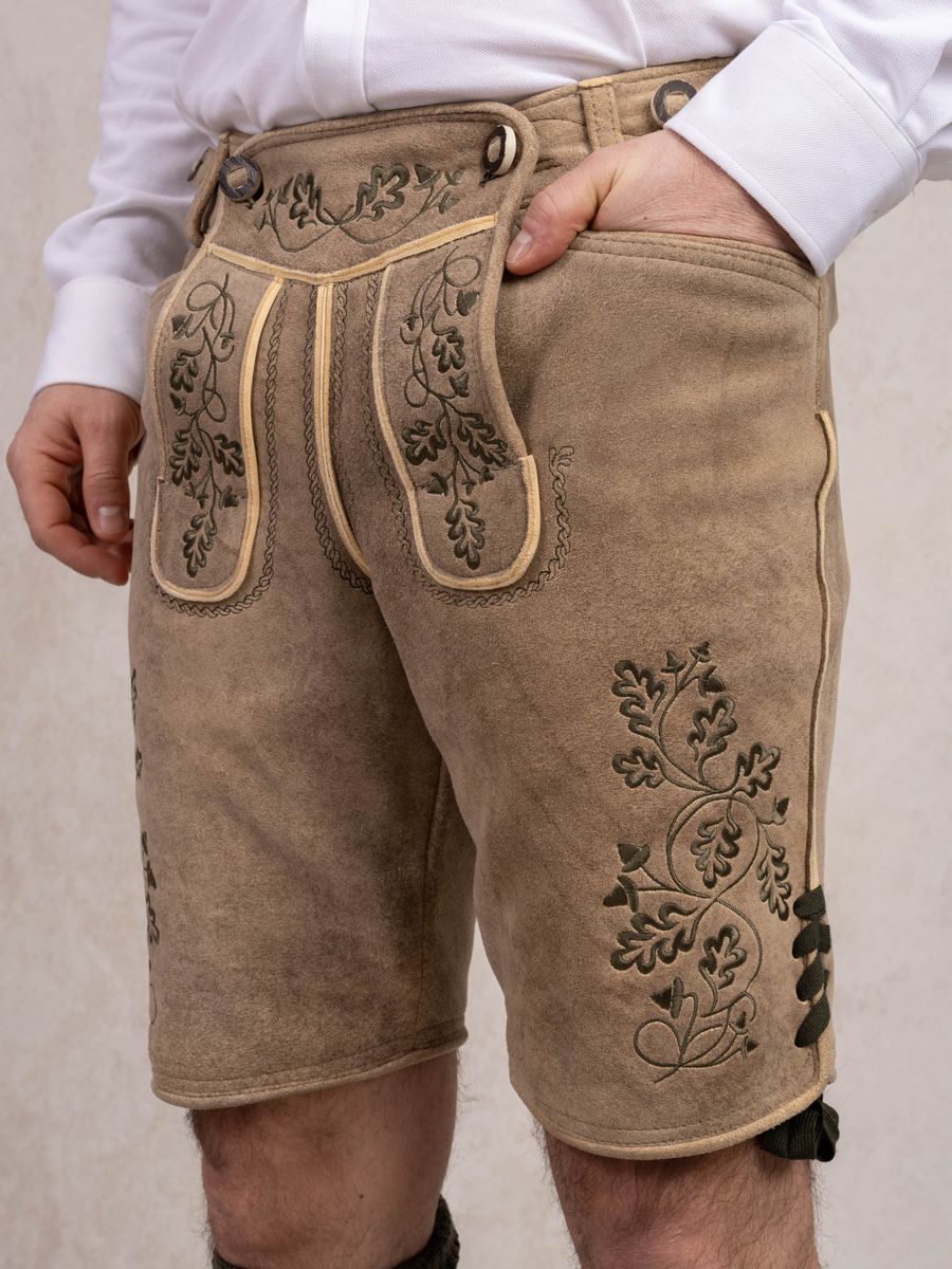 heimatgl-ck-herzogstand-hirsch-lederhose-olive-herren image 2