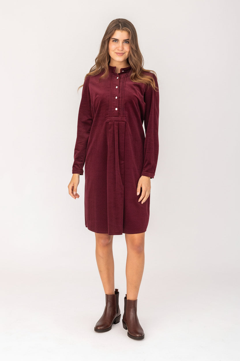 felicitas-kleo-damen-kleid-baumwollcord-bestseller image 1