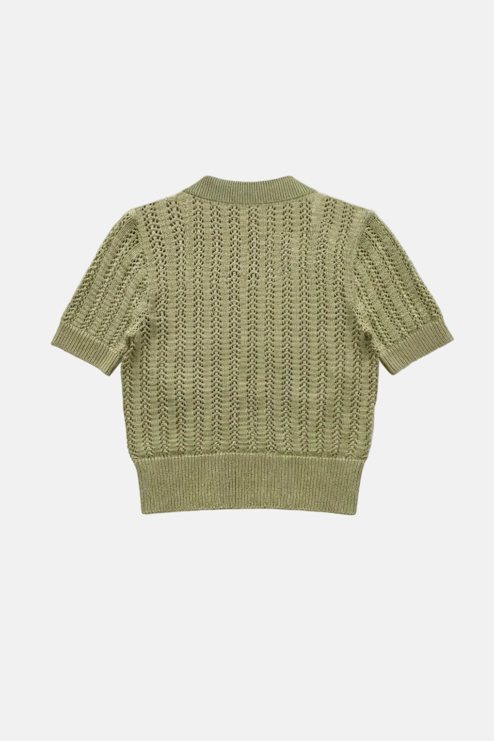 felicitas-strickpullover-peppa-polo-kurzarm-ajour image 2