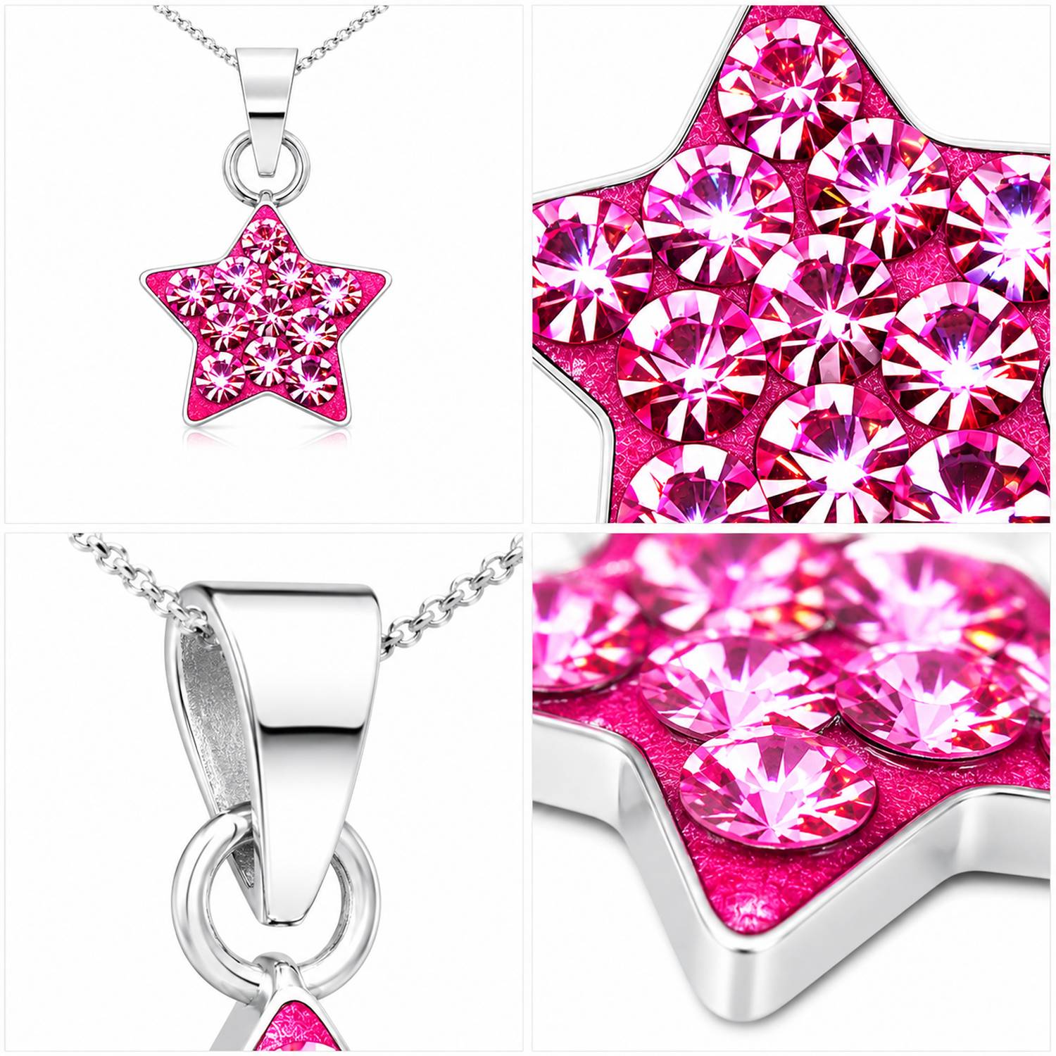 trachtenland-luisia-kettenanh-nger-stern-mit-swarovski-kristallen-pink-925-silbe image 5