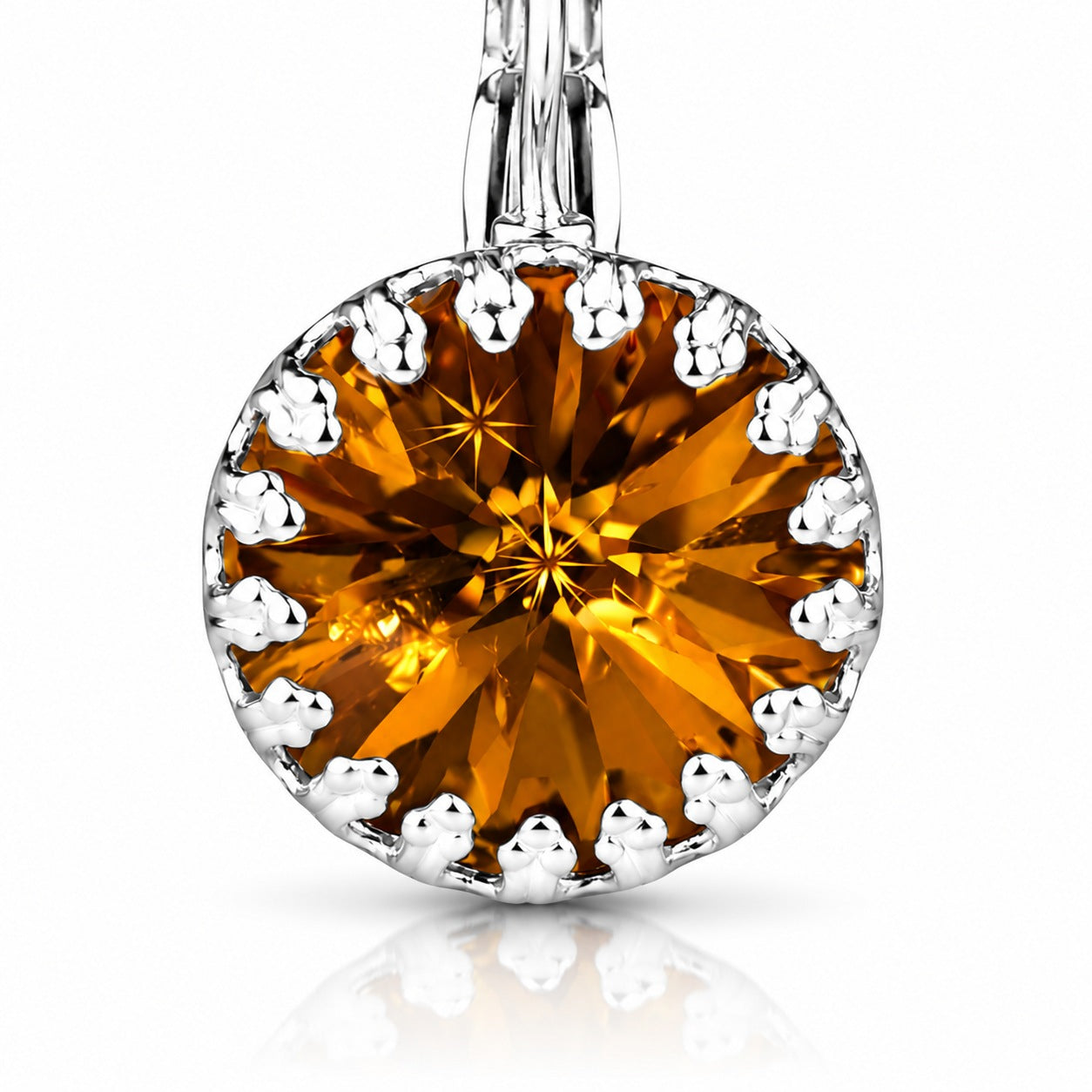 trachtenland-luisia-kronen-ohrringe-vivana-light-topaz-mit-swarovski-kristall image 4