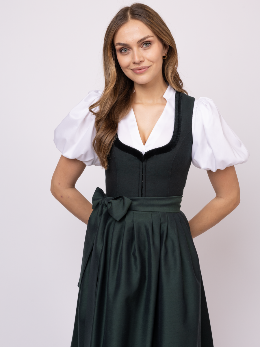 heimatgl-ck-dirndl-josephine-tanne-leinendirndl-mit-samtblende image 4