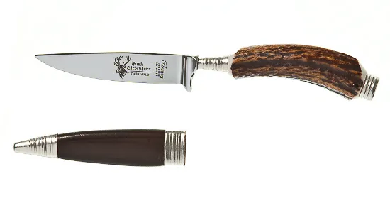 trachten-benkert-hirschf-nger-funk-hirschhorn-trachten-accessoire-dunkel image 1