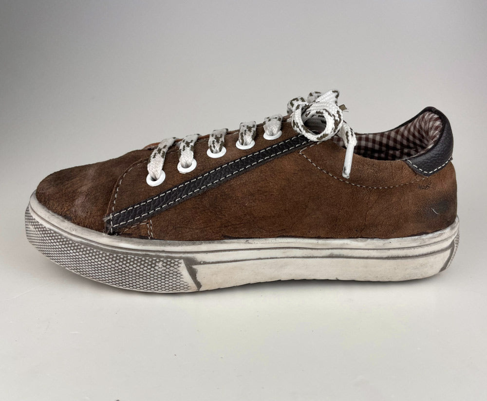 maddox-kinder-leder-sneaker-oskar-nappato-wood image 4