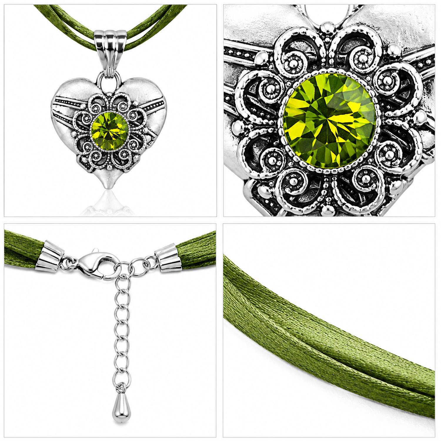 luisia-halskette-paula-mit-kristall-von-swarovski-herz-gr-n image 6
