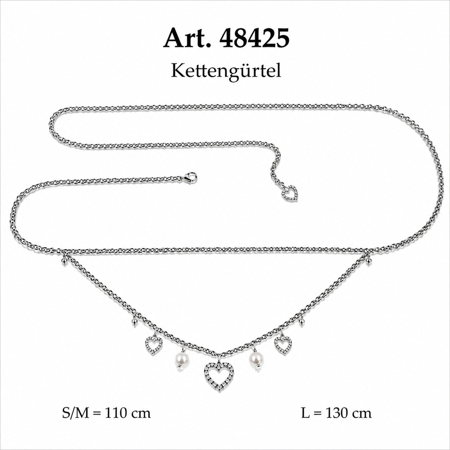 trachtenland-strass-herz-und-perle-ketten-trachteng-rtel-altsilber image 8
