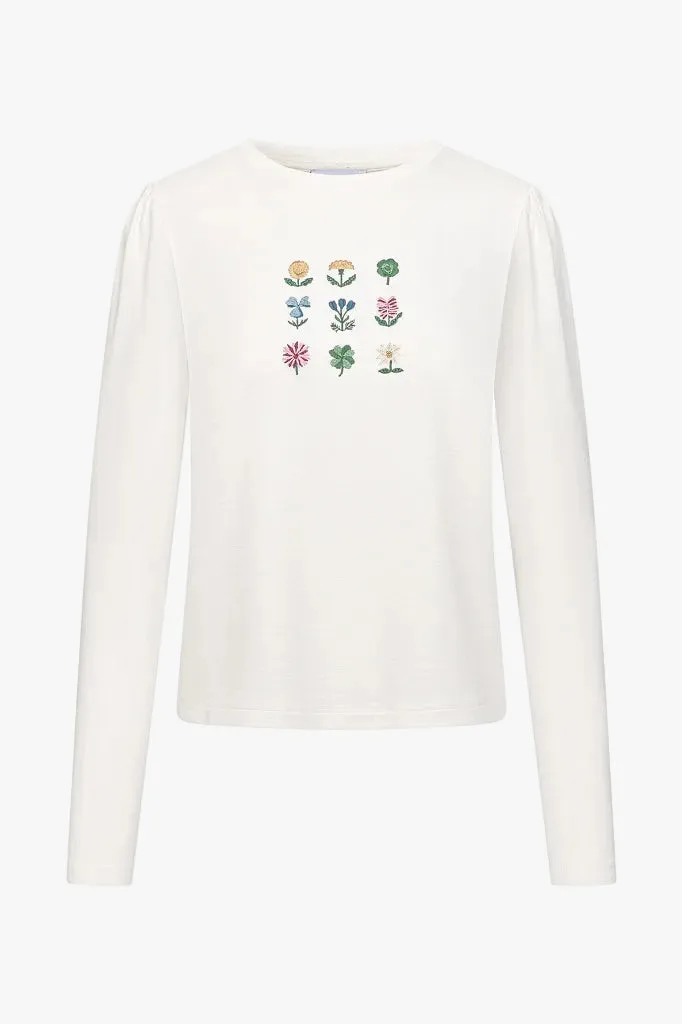 felicitas-lore-damen-longshirt-viskose-mit-blumenstickerei image 1