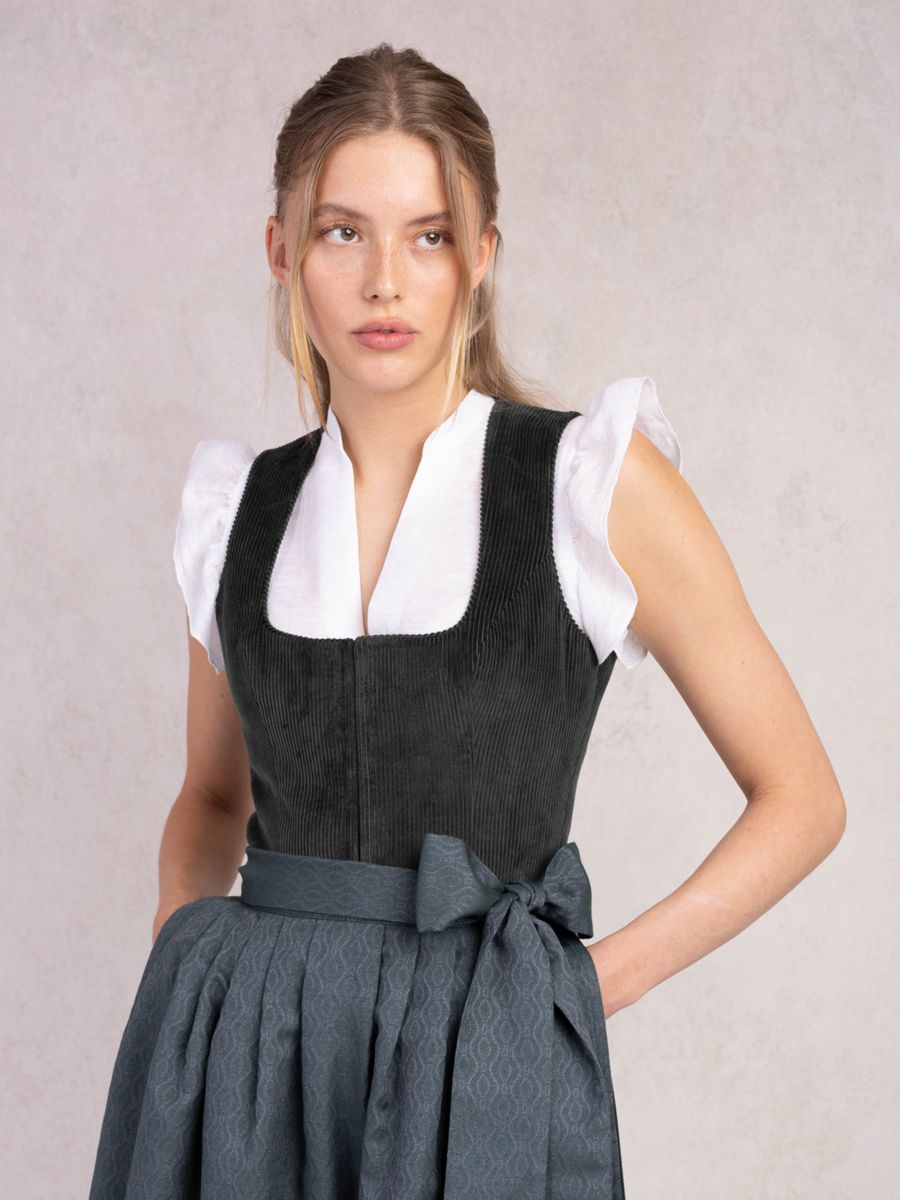 heimatgl-ck-dirndlbluse-alice-fl-gelarm-kurzarm-damen image 5