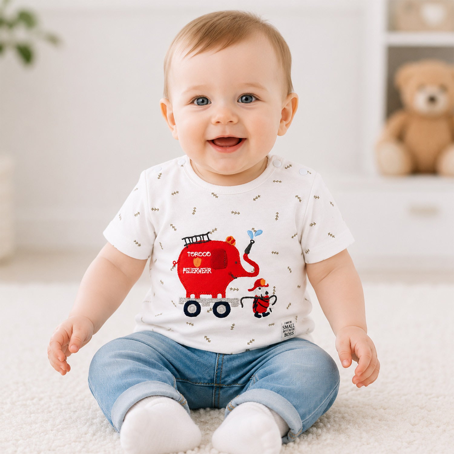 trachtenland-bondi-baby-kleinkinder-t-shirt-feuerwehr-93681-wei-kurzarmshirt image 3