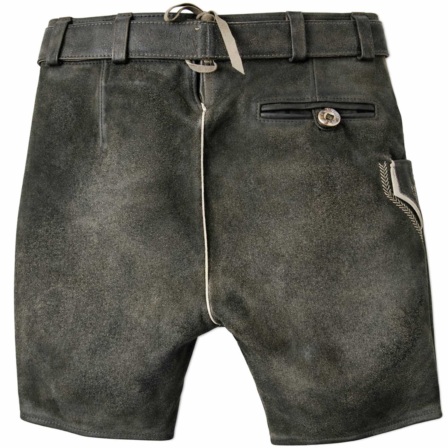 trachtenland-maddox-kurze-lederhose-ammersee-mit-g-rtel-antik-smoke image 3