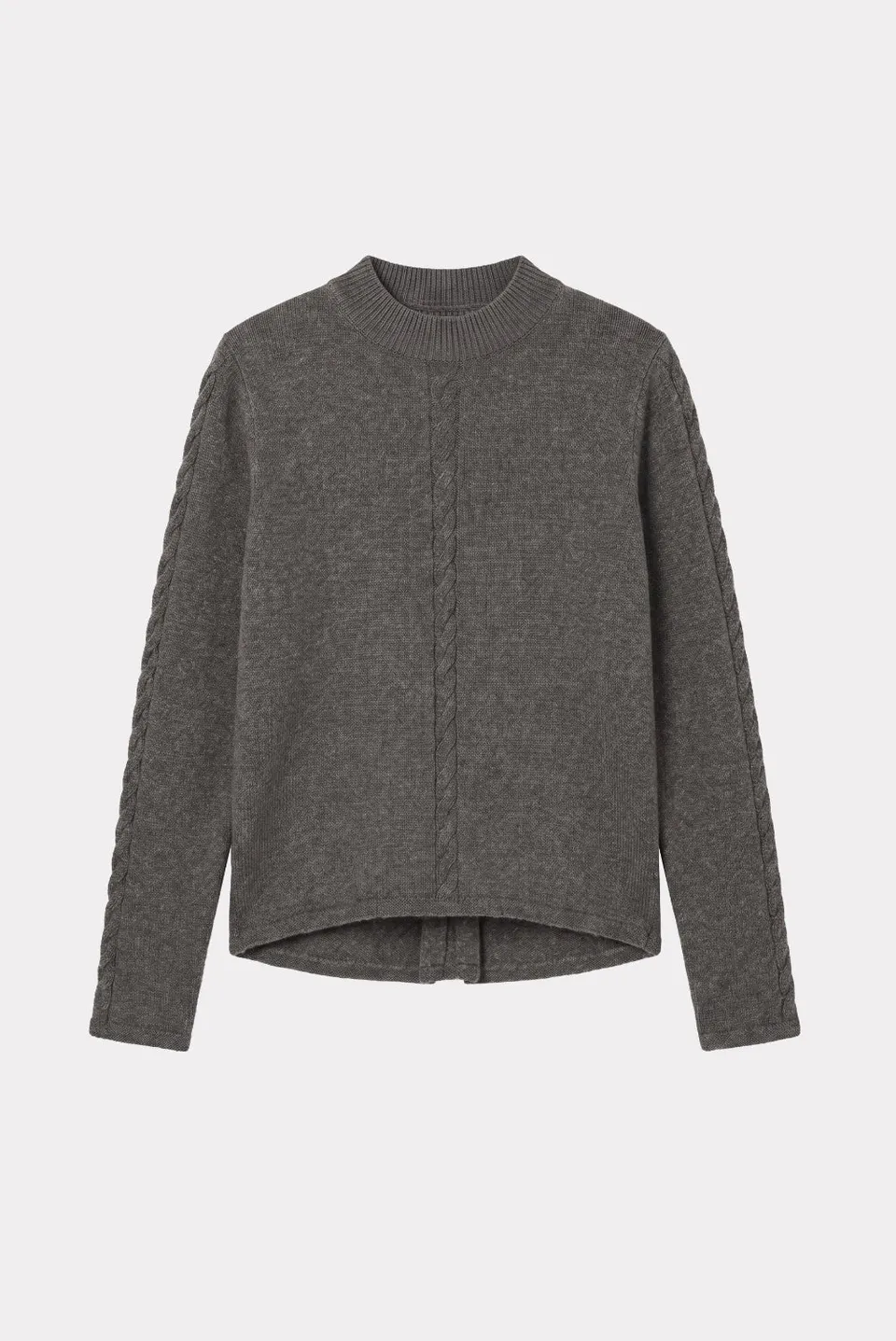 felicitas-palina-damen-strickpullover-zopfmuster-rundhals-wolle image 1