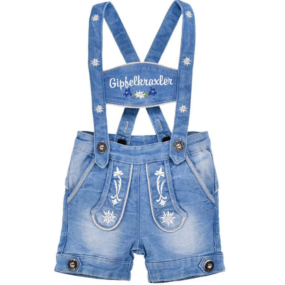bondi-baby-latzshort-gipfelkraxler-91533-blue-denim image 1