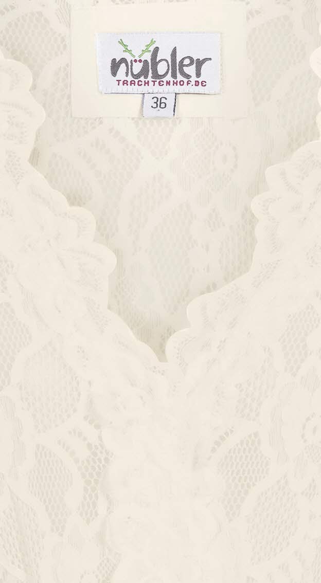 n-bler-dirndlbluse-damen-laura-creme-kurzarm-spitze-v-ausschnitt-landhaus image 6