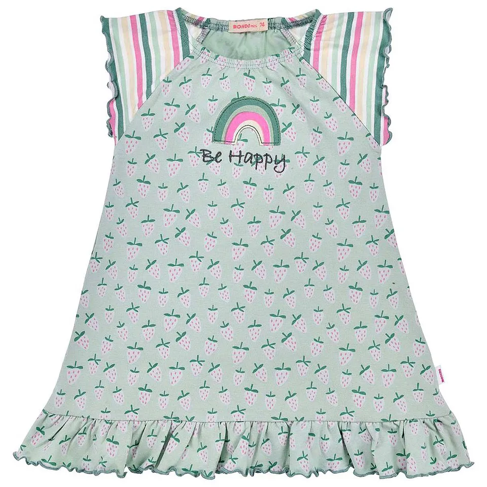 bondi-baby-m-dchen-kleid-erdbeerallover-86885-gr-n image 1