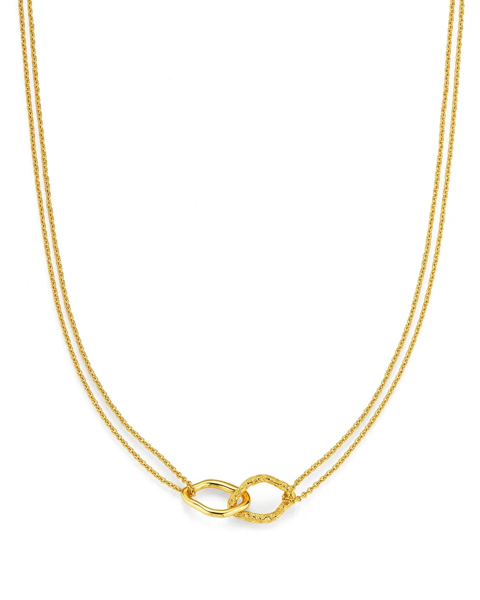 heimatgl-ck-double-ring-necklace-lilly-gold-halskette image 1