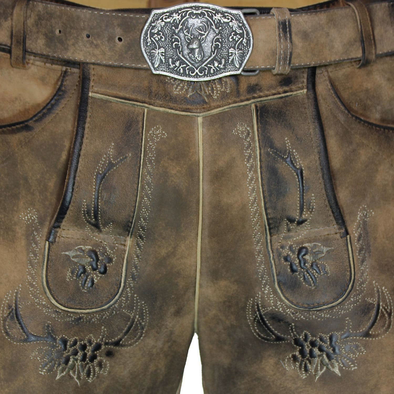 maddox-kurze-herren-lederhose-brienz-mit-g-rtel-nappato-camel image 6