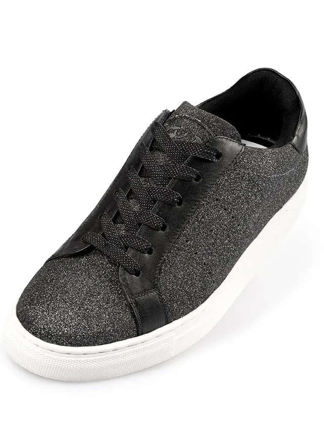 maddox-damen-glitzer-sneaker-patrizia-schwarz image 1