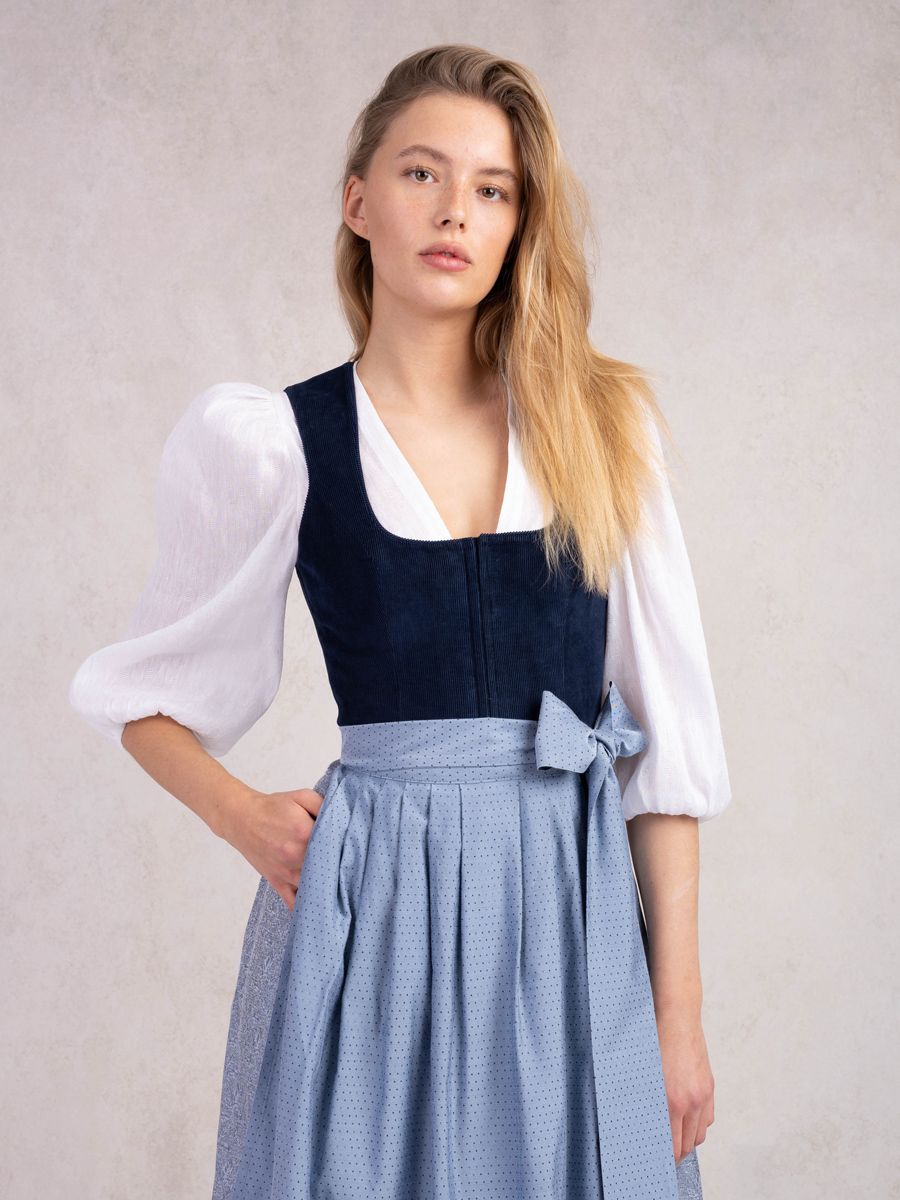 heimatgl-ck-dirndl-anna-blau-babycord-mit-punktsch-rze image 6