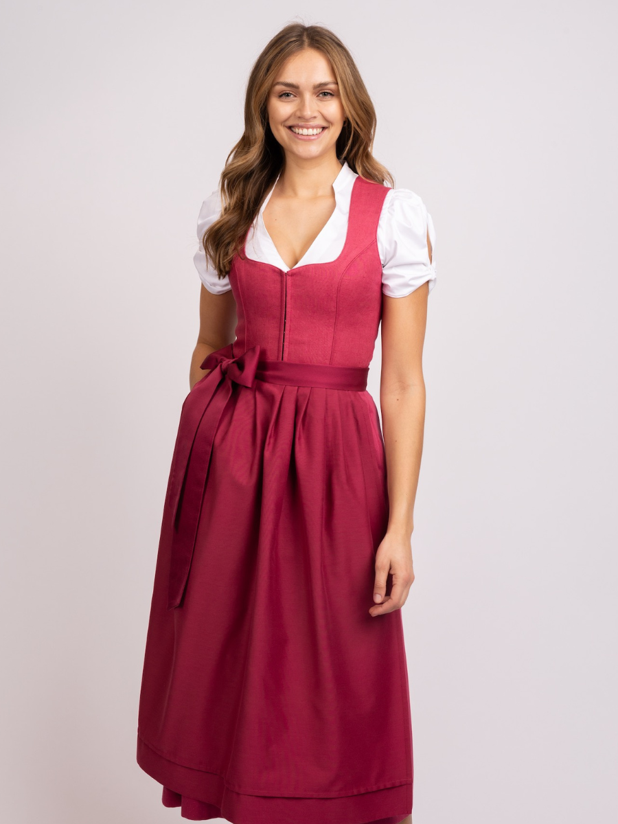 heimatgl-ck-dirndl-liselotte-leinendirndl-himbeere-mit-herzausschnitt image 6