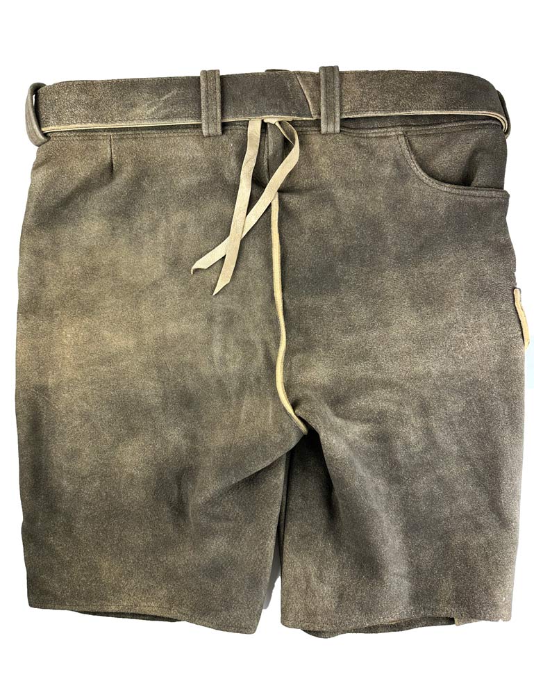 buchberger-kurze-lederhose-schorsch-1-mit-g-rtel-ziegenvelours-granit image 4