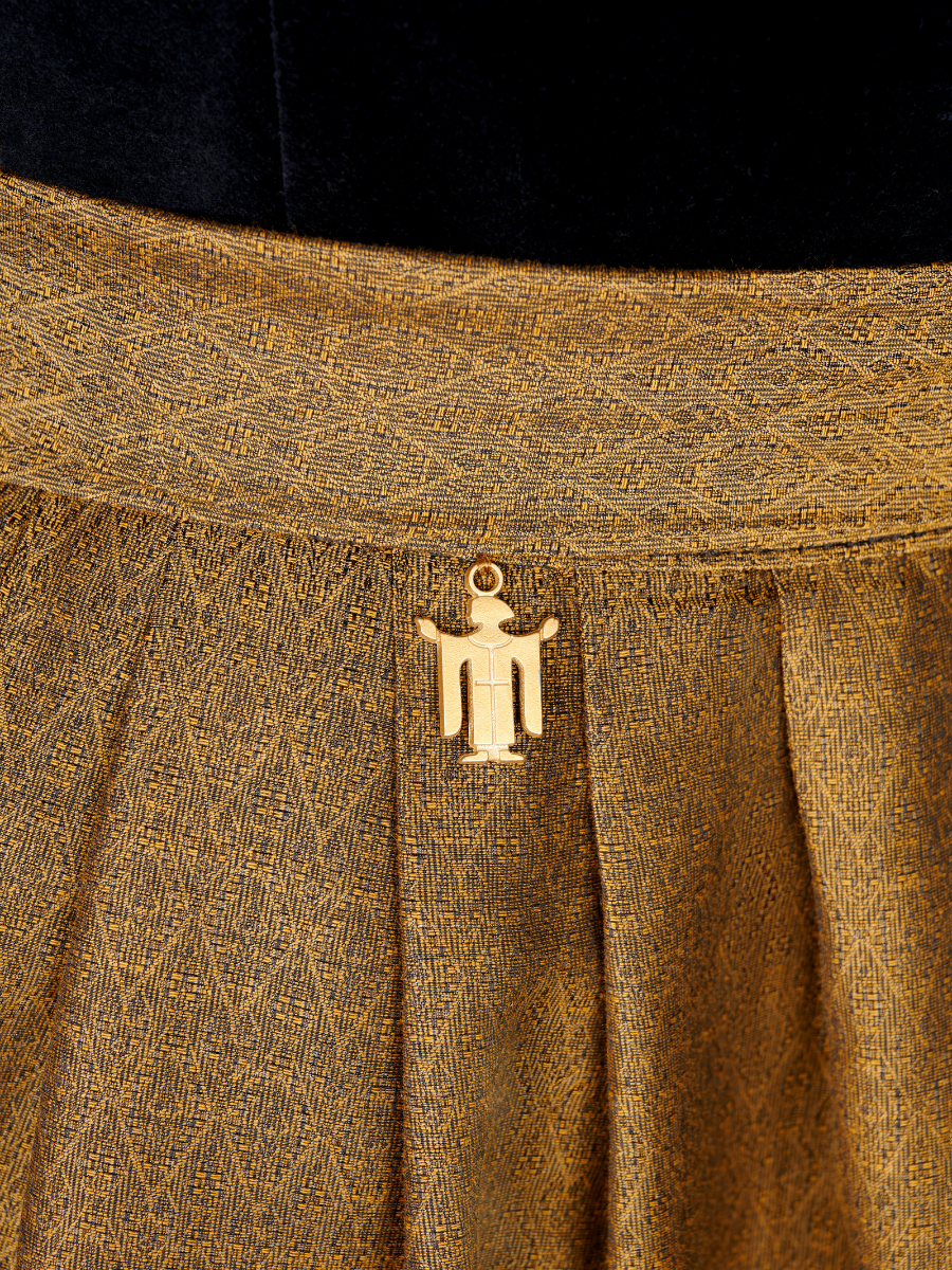heimatgl-ck-dirndl-monaco-samtdirndl-schwarz-gold image 8